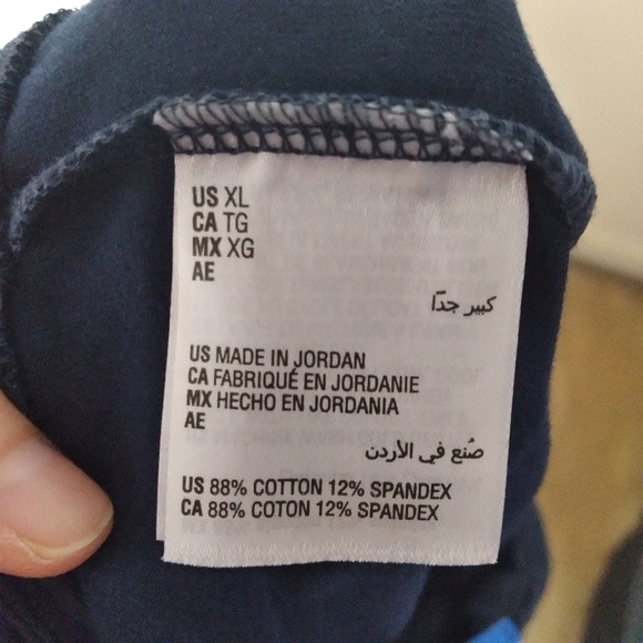 Style & Co Navy Blue Mid Rise Tummy Control Bootcut Ess Yoga Trousers Size XL - Picture 10 of 12